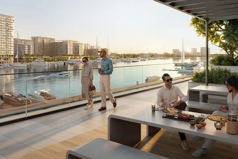 Aurea at Rashid Yachts & Marina, Emaar render