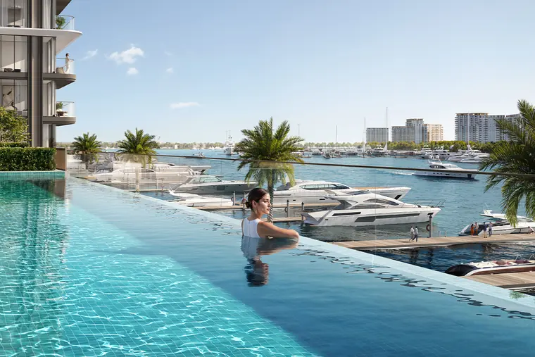 Baystar by Vida at Rashid Yachts & Marina, Emaar render
