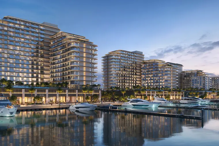 Fior 1 at Rashid Yachts & Marina, Emaar render