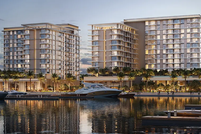 Marina Place 1 at Rashid Yachts & Marina, Emaar render