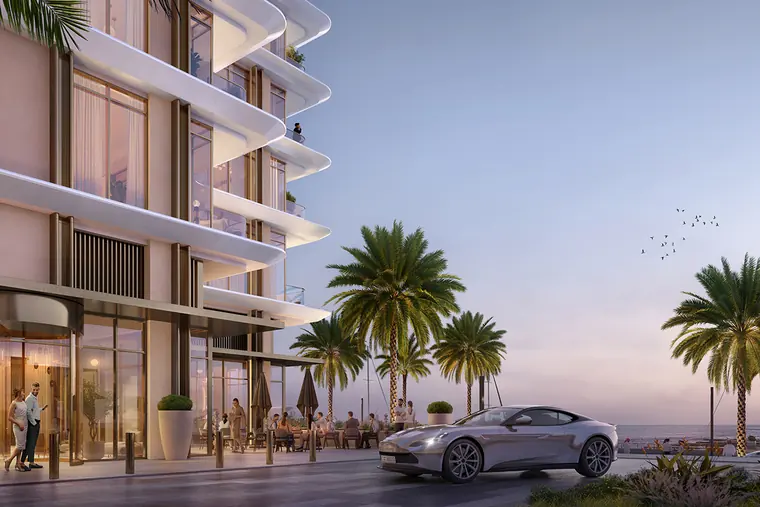 Marina Views at Rashid Yachts & Marina, Emaar render