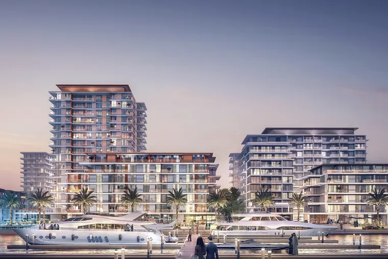 Seagate at Rashid Yachts & Marina, Emaar render