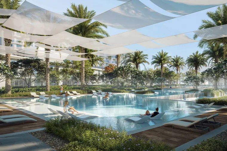 Sera 1 at Rashid Yachts & Marina, Emaar render